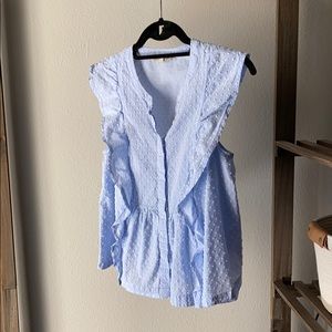 Madewell Swiss Dot Blouse
